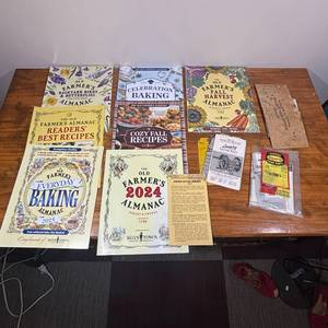 lot 85 image: Lot of Magazines - The Old Farmers Almanac Recipes Cooking Magazines, Misc John Deere Manuals