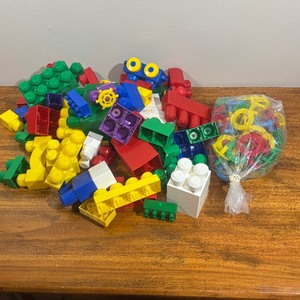 lot 111 image: Lot of Large Block Legos