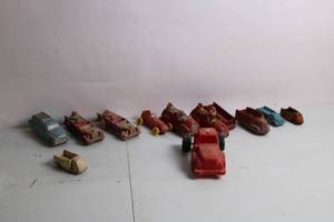 lot 61 image: Vintage Die-Cast Model Vehicles Collection - 10 Pieces