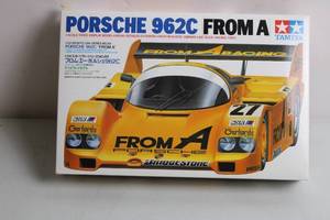 lot 85 image: Tamiya Porsche 962C FROM A Model Kit