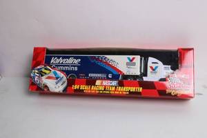 lot 91 image: Racing Champions 164 Scale NASCAR Valvoline Racing Team Transporter