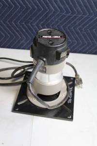 lot 108 image: Porter-Cable Router with Base Plate