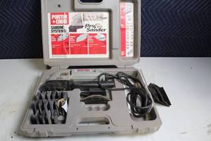 lot 124 image: Porter-Cable Profile Sander Kit with Accessories
