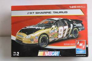 lot 148 image: AMT 125 Model Kit NASCAR #97 Sharpie Taurus