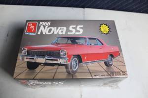 lot 175 image: 1966 Nova SS 125 Model Kit Unopened in Original Box