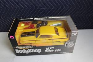 lot 181 image: American Muscle 1970 Buick GSX 118 Scale Die Cast Model Kit