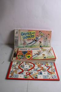 lot 219 image: Vintage Milton Bradley Chutes and Ladders Board Game