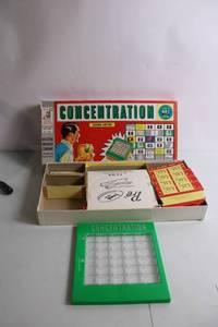 lot 220 image: Milton Bradley Concentration Board Game - Second Edition