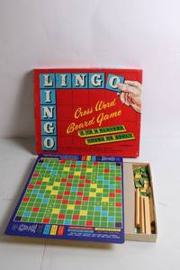lot 224 image: Vintage Lingo Crossword Board Game for 2 to 4 Players