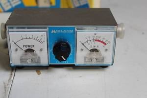 lot 253 image: Midland CB Radio Power and SWR Meter