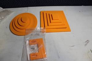 lot 305 image: Woodhaven Hawk Call Building Kit with Orange Acrylic Blanks