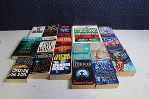 lot 328 image: Assorted Collection of 41 Mystery and Thriller Paperback Books