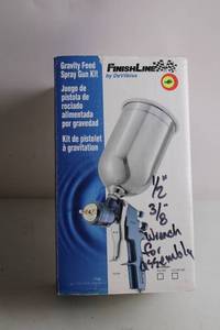lot 341 image: Gravity Feed Spray Gun Kit by FinishLine