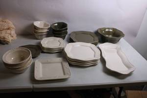 lot 344 image: Assorted Collection of Stoneware Dinnerware Sets