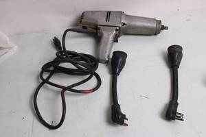 lot 357 image: Industrial Impact Wrench with Additional Power Cords