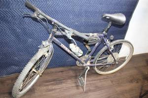 lot 377 image: Used Giant Iguana Mountain Bike with Water Bottle and Saddle Bag
