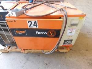 lot 33 image: Orange C & D 36 Volt Charger