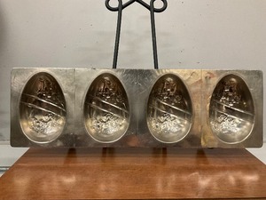 lot 53 image: Easter Egg Metal Chocolate Mold