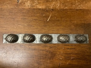 lot 77 image: Metal Chocolate Candy Mold