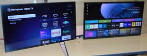 lot 15 image: 2 TVs  LG 43ut7590pua 43 and Westinghouse wr43ut4212