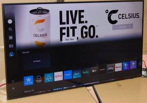 lot 28 image: Samsung - 50 Class DU6900 Series Crystal UHD 4K Smart Tizen TV (2024)  scratch un50du6900fxza