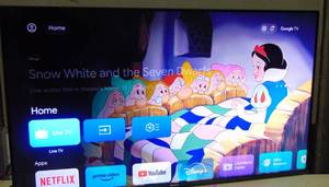 lot 33 image: Hisense 58 Class 4K UHD LED LCD Roku Smart TV HDR R6 Series 58R6E3