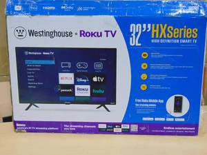 lot 42 image: Westinghouse 32 720P HD Smart Roku TV WR32HT2212