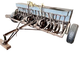 lot 3 image: John Deere Model B Seed Drill Planter