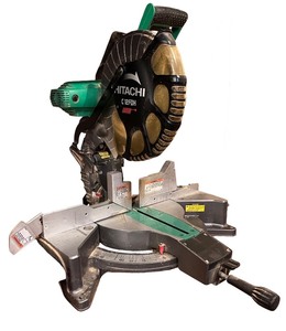 lot 4 image: Hitachi C12FDH 12-Inch Dual Bevel Miter Saw with Laser Marker