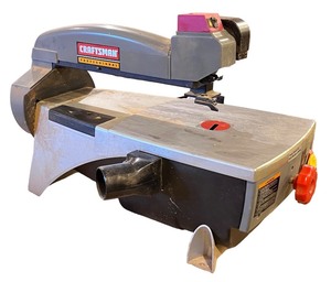 lot 7 image: Craftsman 16-inch Scroll Saw with Dust Collection - Used Good Condition