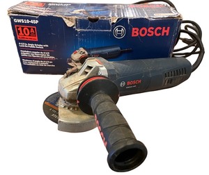 lot 62 image: Bosch GWS10-45P Angle Grinder with Box