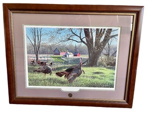 lot 112 image: NWTF Remember When-Wild Turkeys Limited Edition Print by Jim Kasper - 17352400