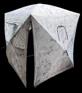lot 144 image: Barronett Blinds Pop-Up Hunting Blind with Mesh Windows