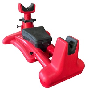lot 250 image: Red Shooting Rest with Adjustable Supports