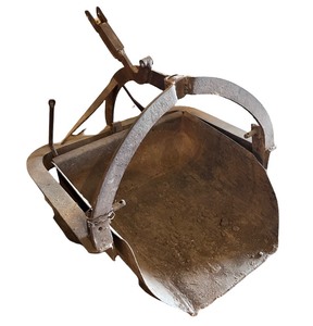 lot 31 image: Antique Farm Equipment Dirt Scoop Attachment