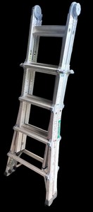 lot 35 image: Multi-Position ProGrade Aluminum Ladder