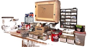 lot 201 image: Assorted Hardware and Fasteners Collection