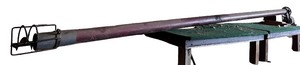 lot 220 image: Heavy Duty Grain Auger with Electric Motor