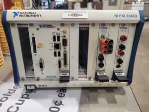 lot 12 image: NI PXI Module (562660) National Instruments PXI - 1042Q Module, Tested, Will Boot and Display But Cannot Detect PortsInstruments, Hard Drive RemovedSoftware Not Included