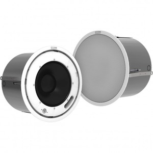lot 15 image: PAIR of Community D10SUB In-Ceiling Pro Audio Subwoofer Sub Woofer Bass Speakers - Never Used