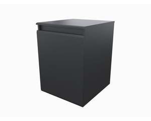 lot 23 image: New in Box  Fully Assembled Audio Visual Furniture International AVFI Single Rack Credenza - Model CR1000EX - Black