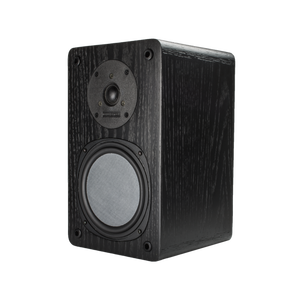 lot 35 image: New in Box Phase Technology PhaseTech PC60 CA Classic Audiophile Bookshelf Loudspeaker  Speaker - BLACK Finish