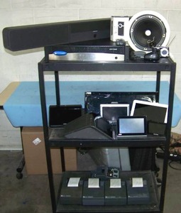 lot 142 image: Large Lot of Miscellaneous Professional  Commercial Audio Video PARTS & REPAIR Items & Accessories