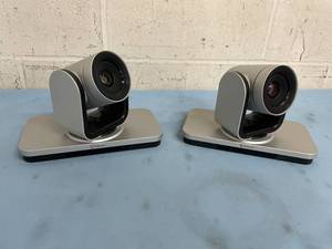 lot 147 image: Lot of 2 - Polycom MPTZ10 EagleEye  Eagle Eye Pan  Tilt  Zoom Video Cameras