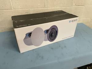 lot 146 image: Apart CM60DTD 2-Way 6.5 Thin Edge Pro Audio PAIR of NEW Ceiling Speakers