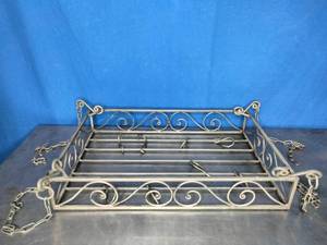 lot 72 image: Hanging Pot Rack