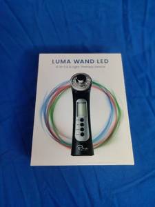 lot 18 image: Pure Daily Care Luma Skin Therapy Wand 4-in-1 Natural Facial Skincare Treatments