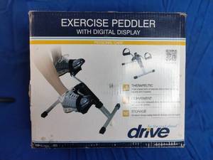 lot 16 image: Drive Medical Exercise Peddler with Digital Display.