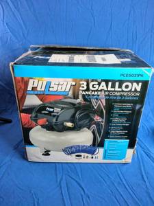 lot 14 image: Pulsar 3-Gallon 13 HP Pancake Air Compressor