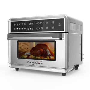 lot 5 image: MegaChef 1.83 Cu. Ft. 10-in-1 Multifunction 360-Degree Countertop Oven
